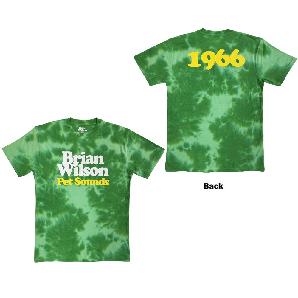 Brian Wilson - Pet Sounds '66 Mens Tshirt - Green